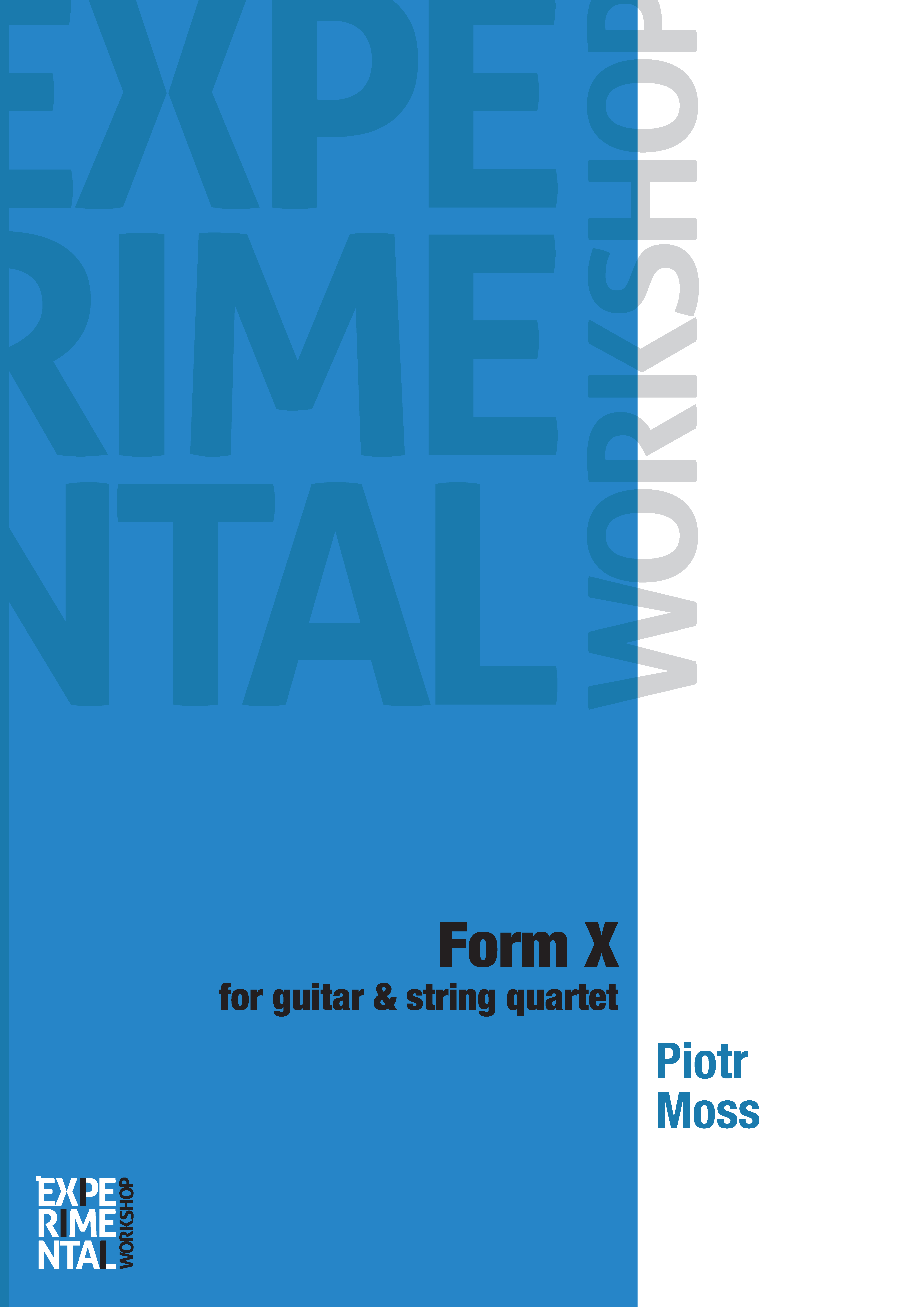 Piotr Moss - Form X
